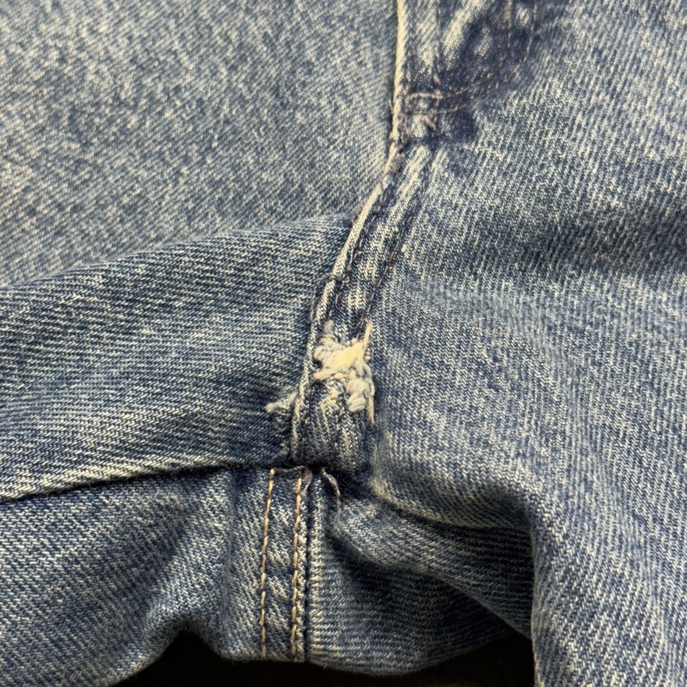 Rocky Mountain Clothing Co Vintage High Waisted Western Jeans Blue 16W Yoke - Picture 5 of 11